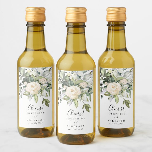 Eucalyptus Ro Mini Vin Flaska Vinetikett (Flaskor)