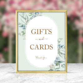 Eucalyptus Round Ram Gifts & Cards-skylt Poster