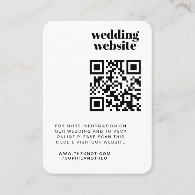 Eucalyptus Rustic Greenery Bröllop Tilläggskort (Framsida)