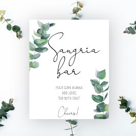 Eucalyptus - Sangria pub poster