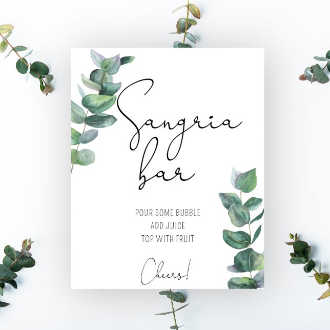 Eucalyptus - Sangria pub poster (Skapare uppladdad)