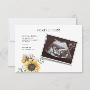 Eucalyptus Solrosor Gravida Sonogram Baby Reveal
