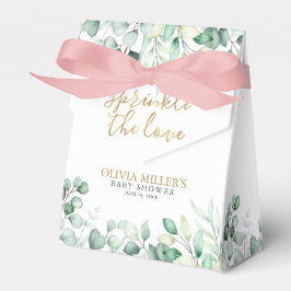 Eucalyptus Sprinkle Kärlek Tack Baby Shower Presentaskar