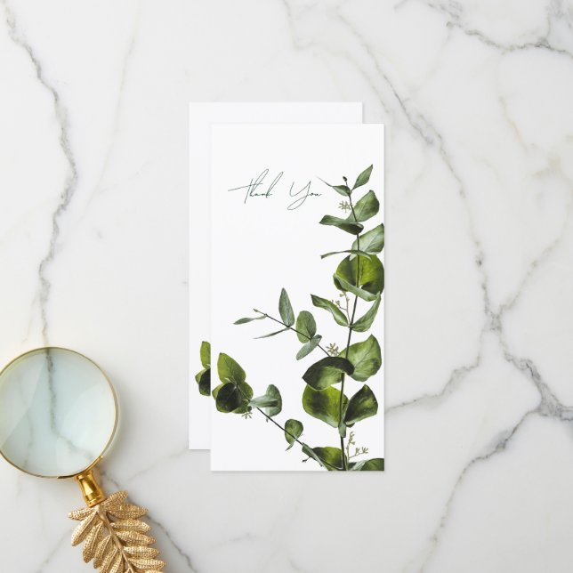 Eucalyptus Tall Tack, ditt kort (Fram/Back In Situ)