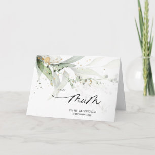 Eucalyptus till min Bröllopsdag i Morsa från Bride Kort