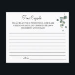 Eucalyptus Time Capsule bröllop-årskort Flygblad<br><div class="desc">Lägg till din egen information och klicka på länken "klicka för att anpassa ytterligare" om du vill göra ytterligare anpassningar. ~ Kontrollera samlingen efter matchande spel,  inbjudan,  skyltar och annat ~</div>