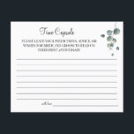Eucalyptus Time Capsule bröllop-årskort Flygblad<br><div class="desc">Lägg till din egen information och klicka på länken "klicka för att anpassa ytterligare" om du vill göra ytterligare anpassningar. ~ Kontrollera samlingen efter matchande spel,  inbjudan,  skyltar och annat ~</div>