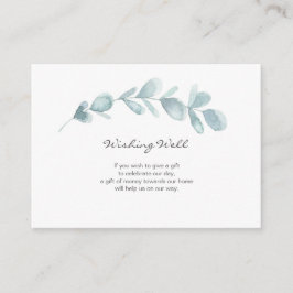 Eucalyptus trädgårdstrandfärg | Wishing-brunn Tilläggskort