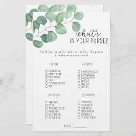 Eucalyptus - Vad är det i ditt purse-spel?