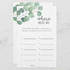 Eucalyptus - Var var vi i möhippan?