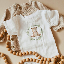 Eucalyptus vattenfärgbjörn t shirt