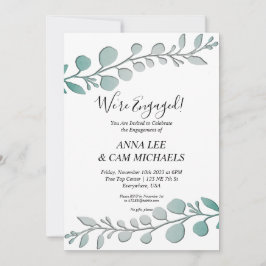 Eucalyptus | Vi är engagerade Inbjudningar