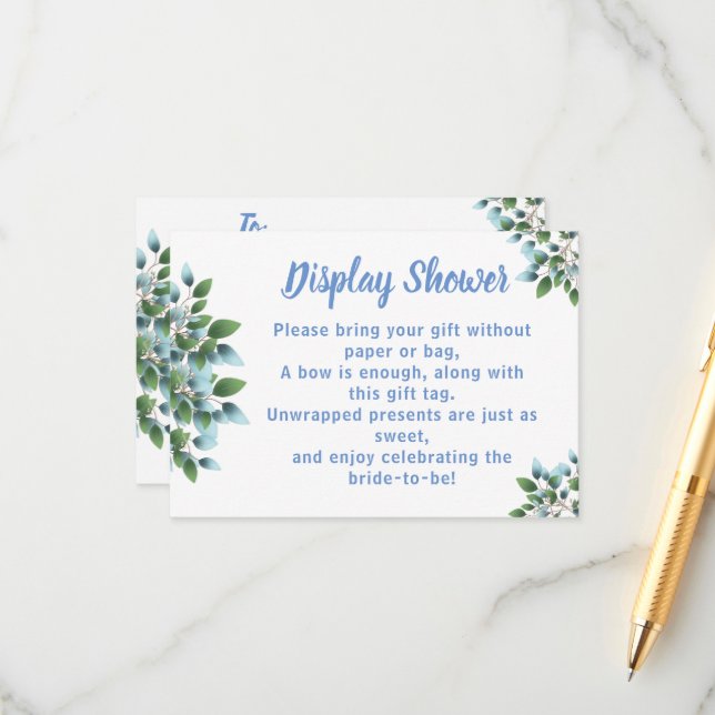 Eucalyptus Visning Möhippa Möhippa Tilläggskort (Fram/Back In Situ)