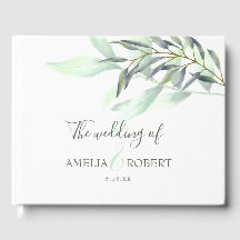 Eucalyptus Watercolor Löv