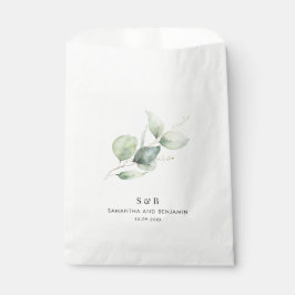 Eucalyptus Watercolor Wedding Reception