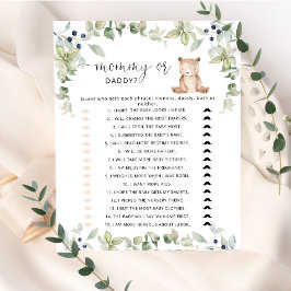 Eucalyptus woodland mamma eller Pappa baby-spel