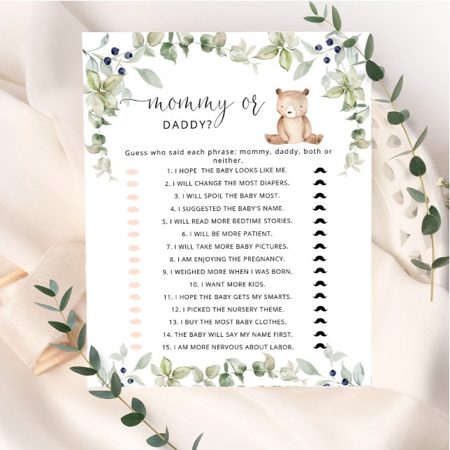 Eucalyptus woodland mamma eller Pappa baby-spel (Skapare uppladdad)