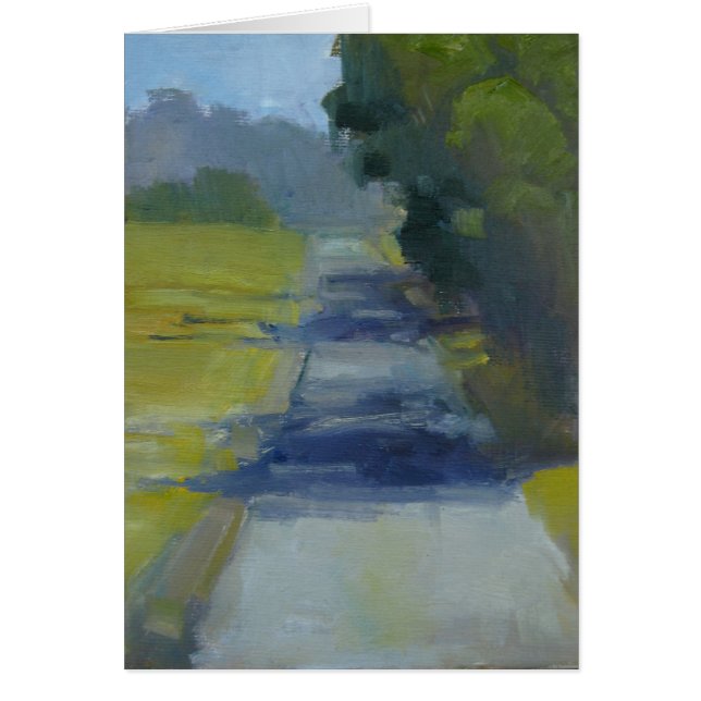 Eucalyptusträd Hälsningskort (Framsidan)