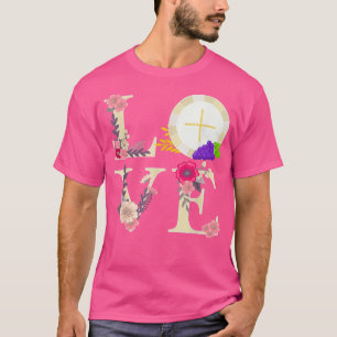 Eucharist Host Catholique 1:a Heligan Communion Gi T Shirt