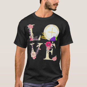 Eucharist Host Catholique 1:a Heligan Communion Gi T Shirt