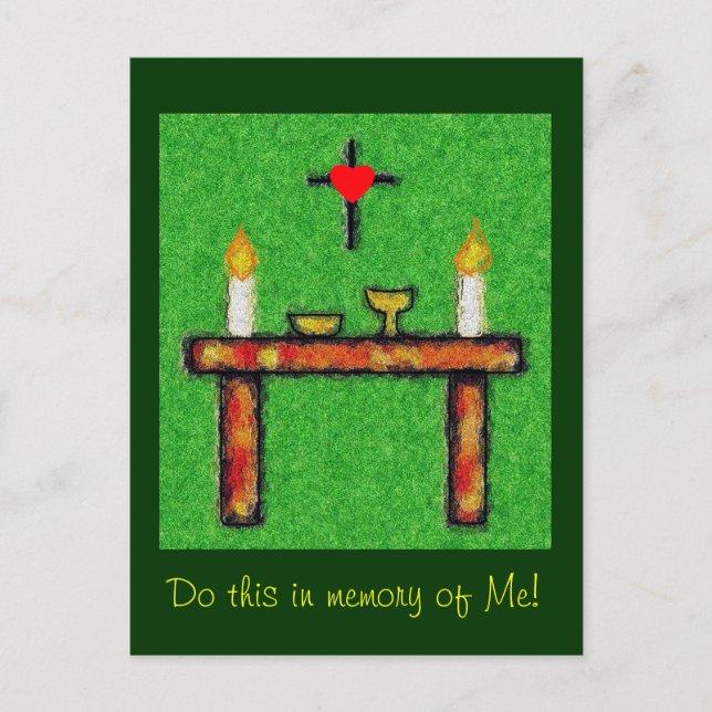 Eucharist II Vykort (Framsida)