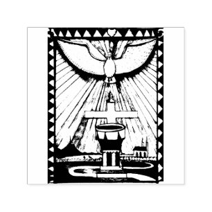Eucharist Självfärgande Stämpel