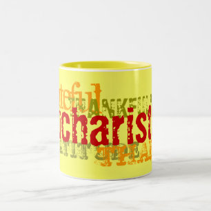 Eucharisteo Två-Tonad Mugg
