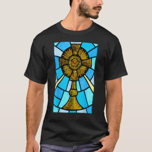 Eucharistisk adoration Blsed Sacrament Eucharist T Shirt