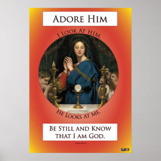 Eucharistisk anpassning poster