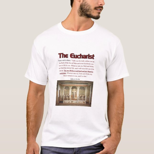 Eucharistt-skjortan Tee (Framsida)