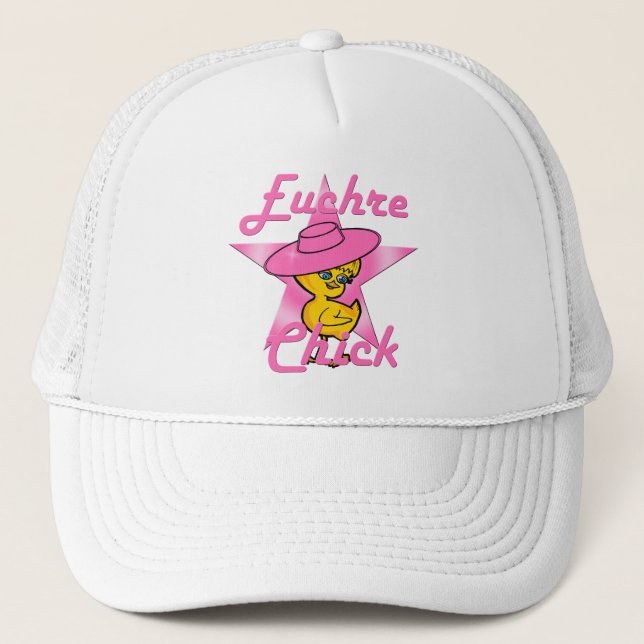 Euchre Chick nr 8 Truckerkeps (Framsida)