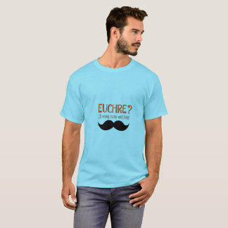 Euchre? Jag har aldrig ens träffat henne! Funny Eu T Shirt