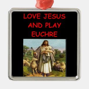 EUCHRE JULGRANSPRYDNAD METALL