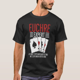 Euchre-kursen för ett Euchre-spel T Shirt