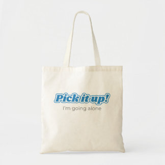 Euchre, Plocka upp det! Blå design Tygkasse