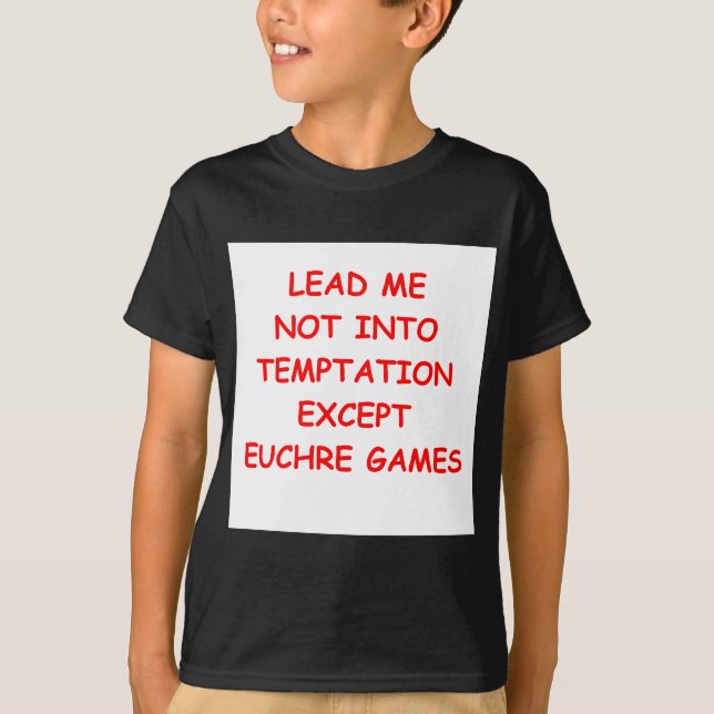 euchre t-shirt (Framsida)