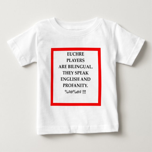 EUCHRE TEE SHIRT (Framsida)