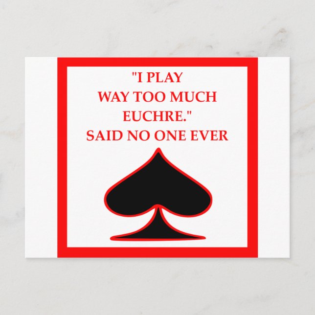 EUCHRE VYKORT (Framsida)