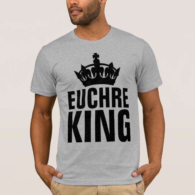 EUCHREKUNGmanar T-tröja T Shirt (Framsida)