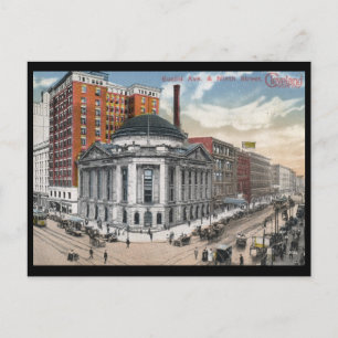 Euclid Ave., Cleveland 1916 Vintage Vykort