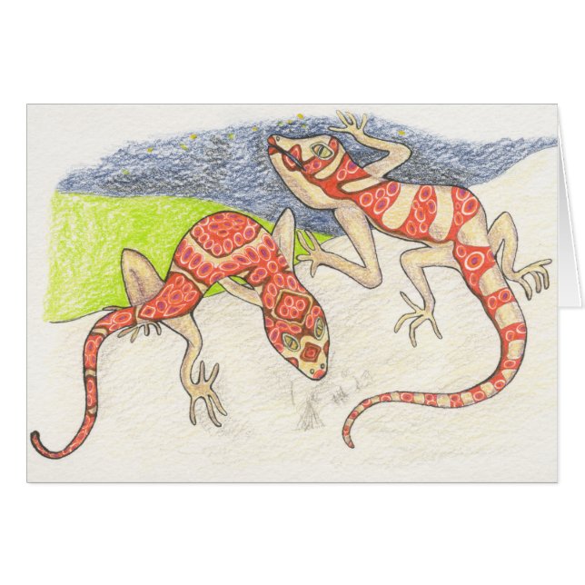 Euclid och Dobson Hälsningskort (Framsidan Horizontal)