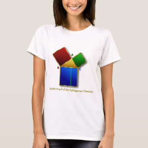 Euclids som är motståndskraftig av tee shirt