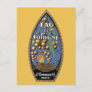 Eud De Cologne Mimosa Vykort