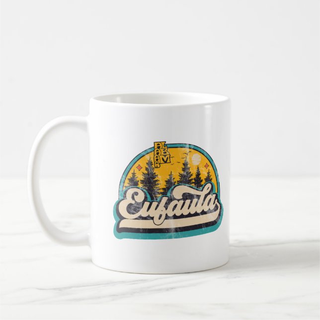 Eufaula, Alabama Kaffemugg (Vänster)