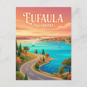 Eufaula USA Vykort