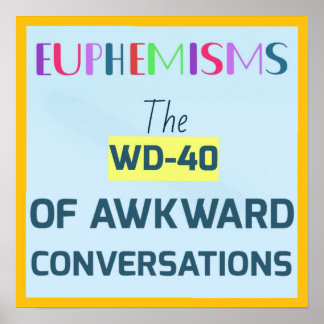 EUFEMISMER  POSTER