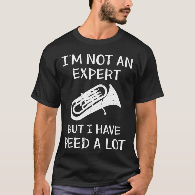 Eufonium Baryton Marching Banduba Brass vän T Shirt (Framsida)