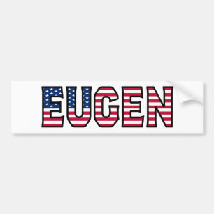Eugen Namn Vorname USA Aufkleber Sticker Auto Bildekal