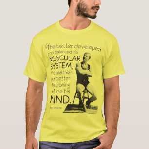 Eugen Sandow - Kroppsstyrka - sinnesstyrka T-shirt