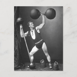 Eugen Sandow Strongman Vykort